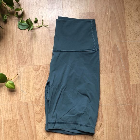 Sea Green Everlane Bike Shorts - Picture 1 of 2
